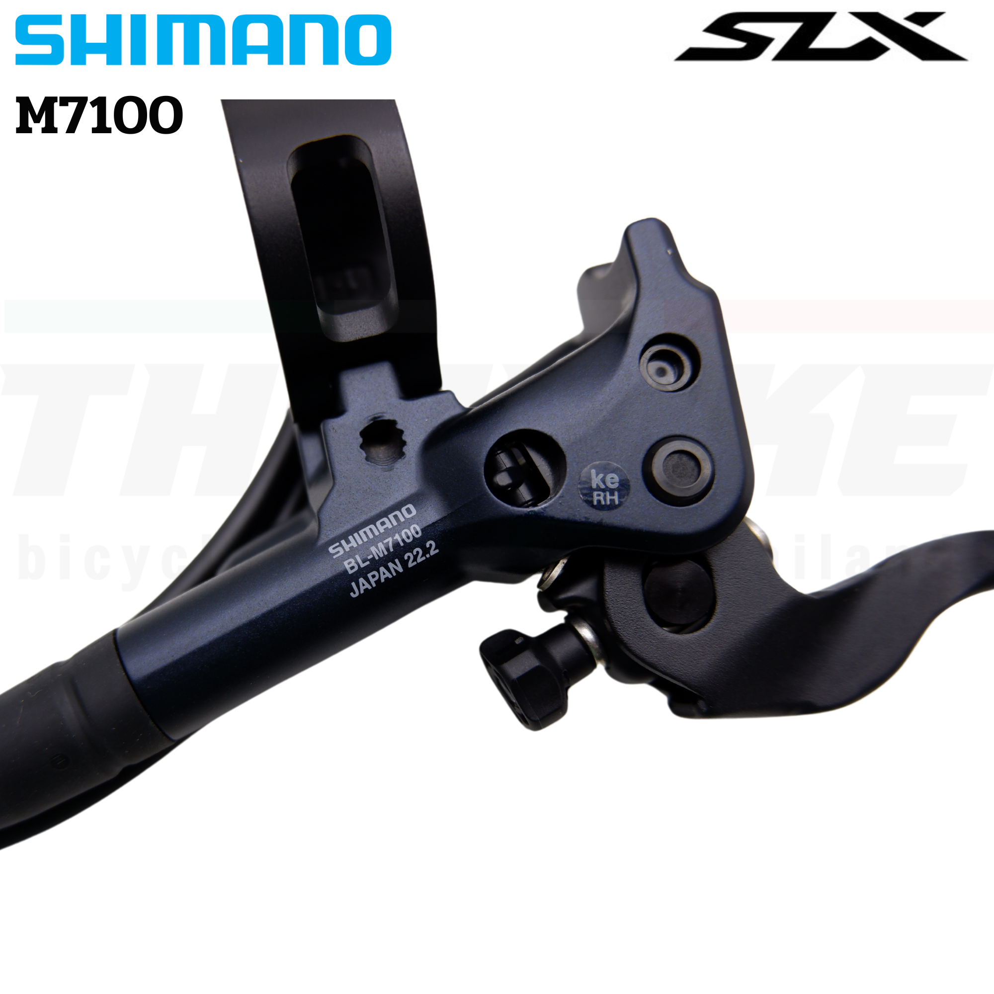 ชุดดิสเบรคจักรยาน ไฮดรอลิค Shimano SLX M7100 หน้า+หลัง เข้าสายพร้อมใช้งาน