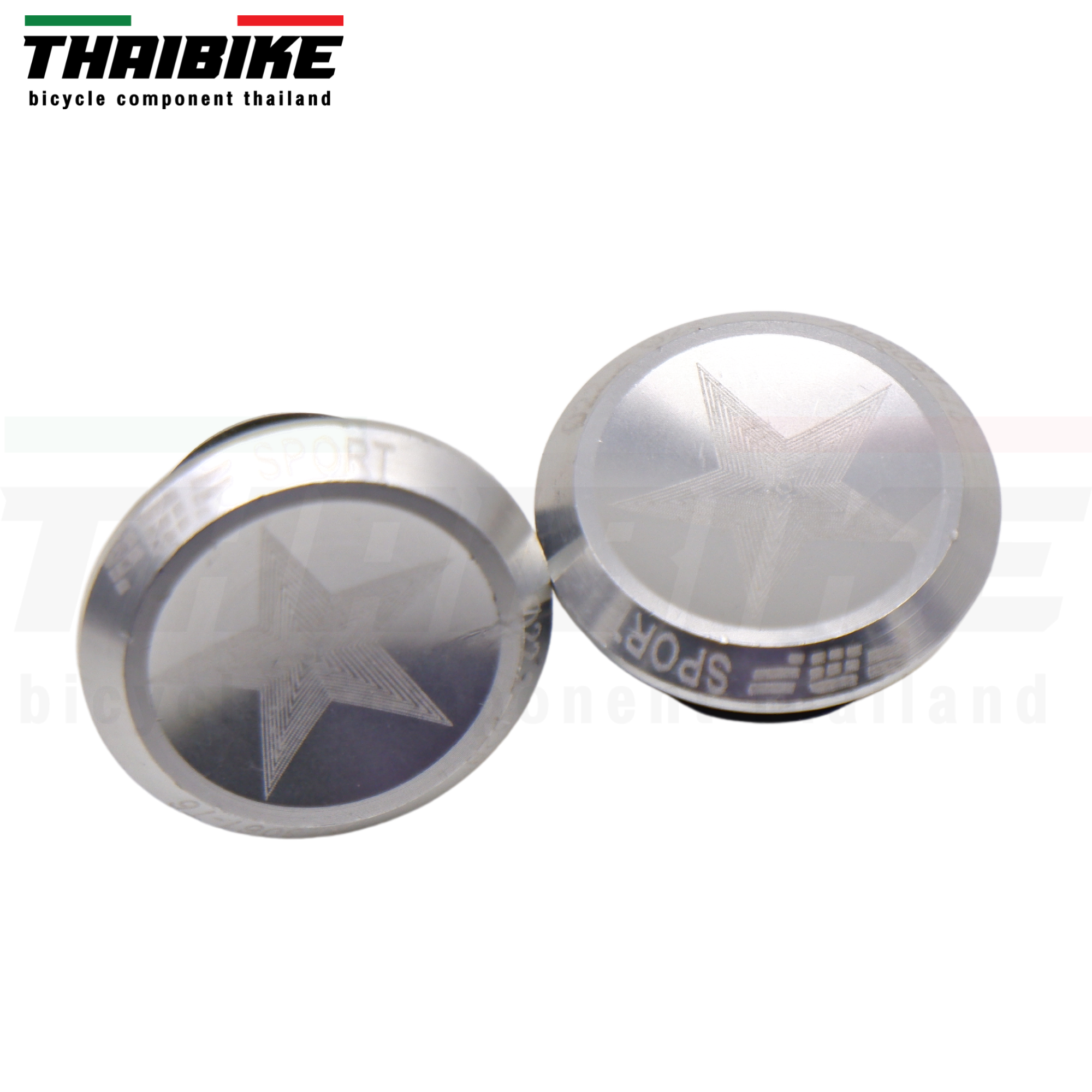 จุกปิดปลายแฮนด์จักรยานเสือหมอบ เสือภูเขา อลูมิเนียม CNC ยี่ห้อ ASIRBIKE/FMF