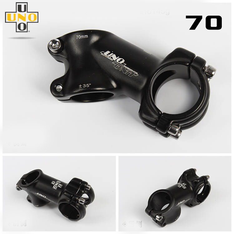 สเต็มจักรยานอลูมิเนียม UNO รุ่น AS021 +-35องศา สำหรับ 31.8 Ultra light