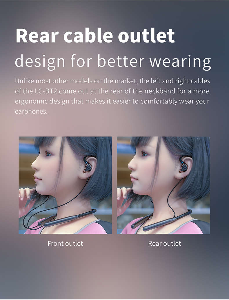 ขาย FiiO LC-BT2 สายหูฟังพร้อมไมค์รองรับ Bluetooth5.0 aptX LL/LDAC