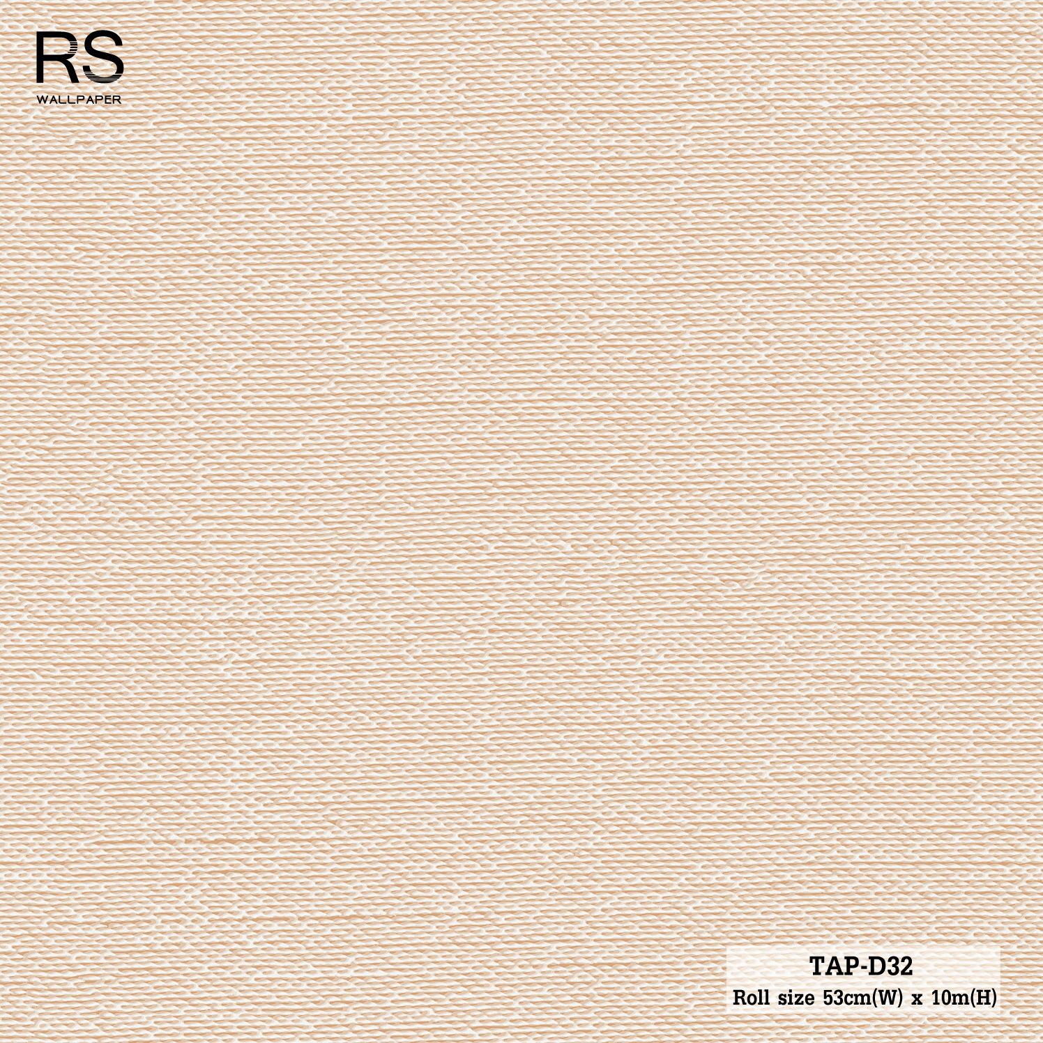 วอลเปเปอร์ลายผ้า สีน้ำตาลส้ม TAP-D32