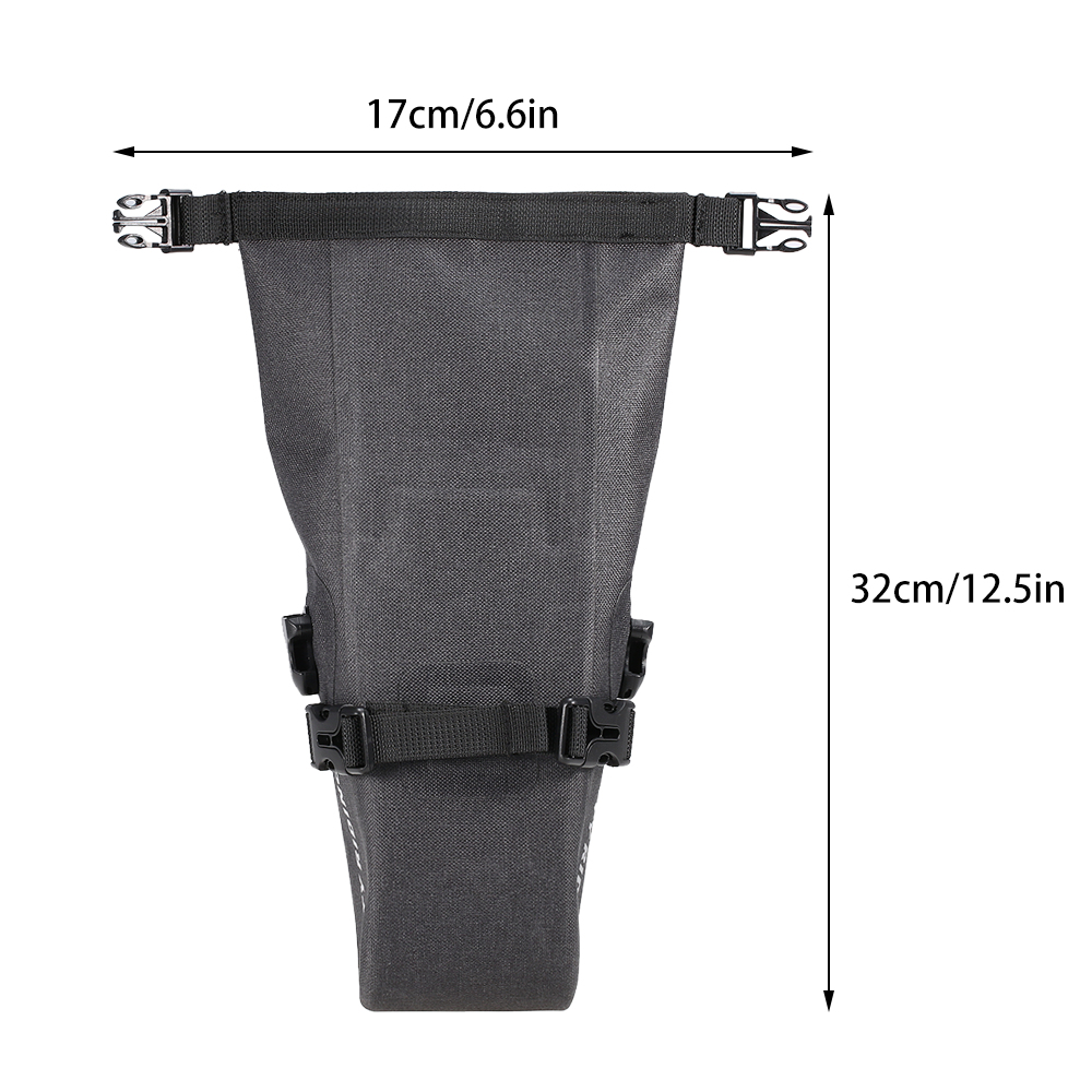 กระเป๋าใต้อานจักรยานกันน้ำผ้าแคนวาส FREE RIDING 1.5L Bike Saddle Bag Cycling Seat Post Bag