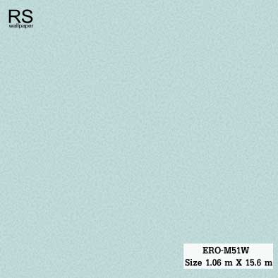 วอลเปเปอร์ สีฟ้าอมเขียวอ่อน ERO-M51W