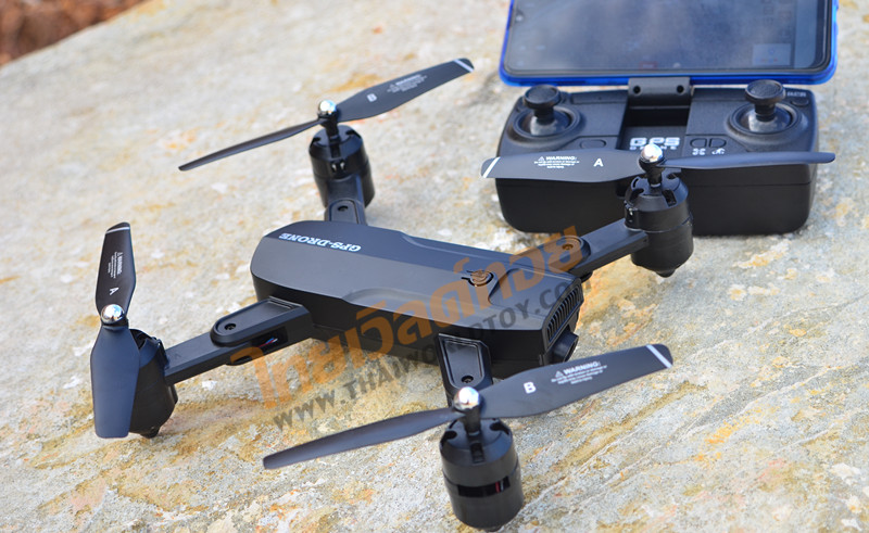 DM107Gps Drone 4K บินกลับเอง บินตามตัว โดรนถ่ายภาพ