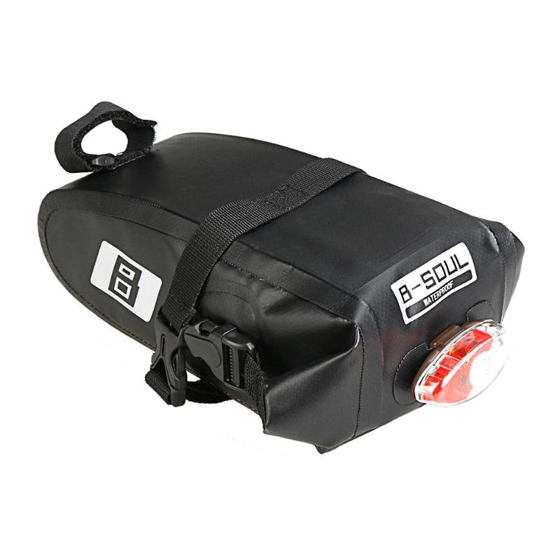 กระเป๋าใต้อานจักรยาน B-SOUL แบบกันน้ำ(ไม่รวมไฟ)