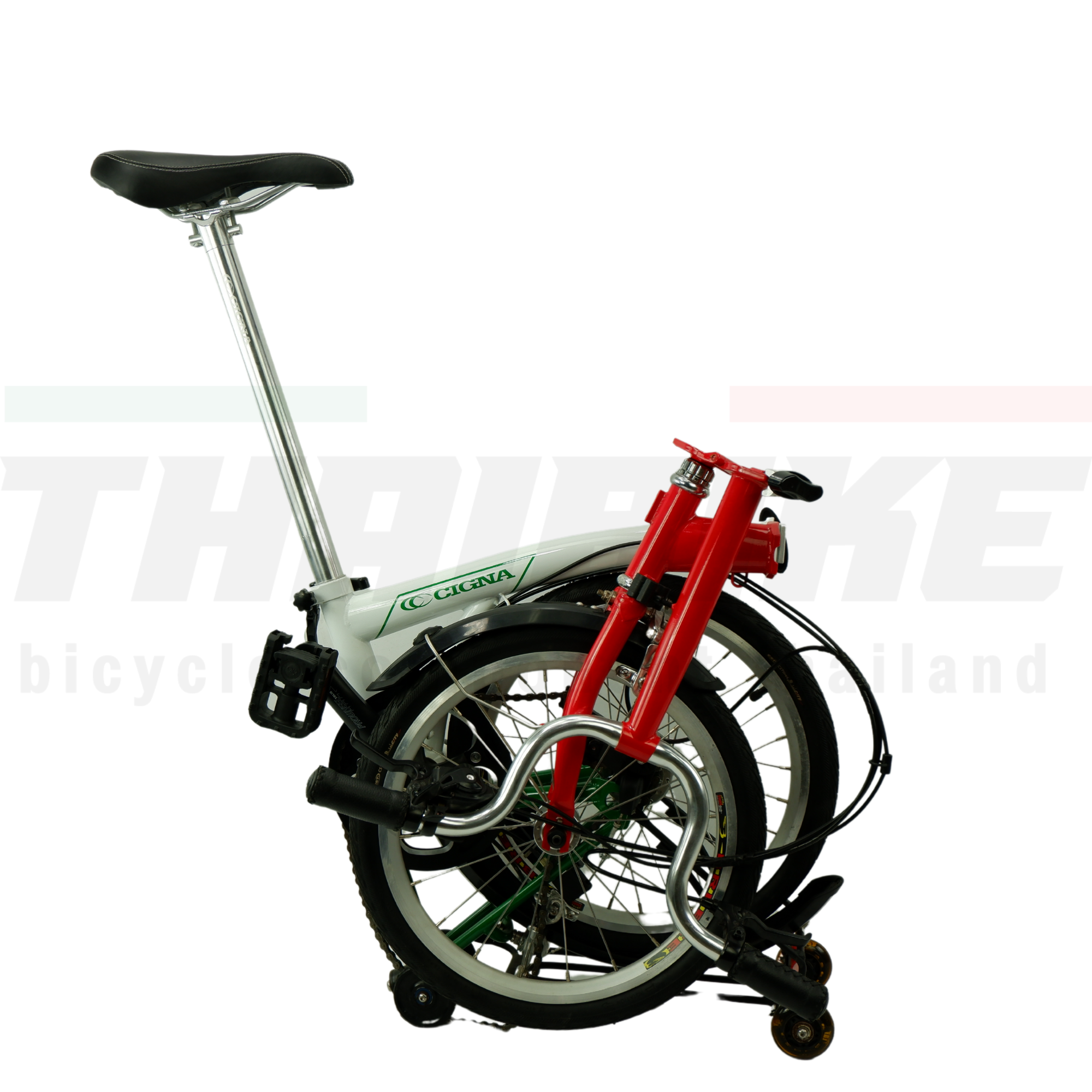 จักรยานพับโครโมลีล้อ 16 นิ้ว Cigna BT (ตัวโชว์)