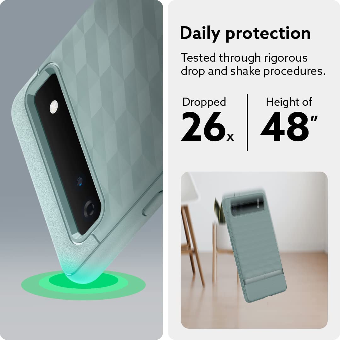 Caseology Parallax Pixel 6a Case Sage Green