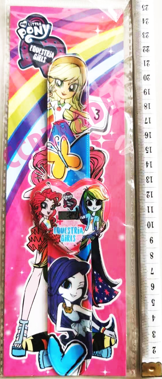 นาฬิกาสายรัดข้อมือโพนี่อีเควียสแผง 25 ซม.(ลิขสิทธิ์แท้)(1x6)