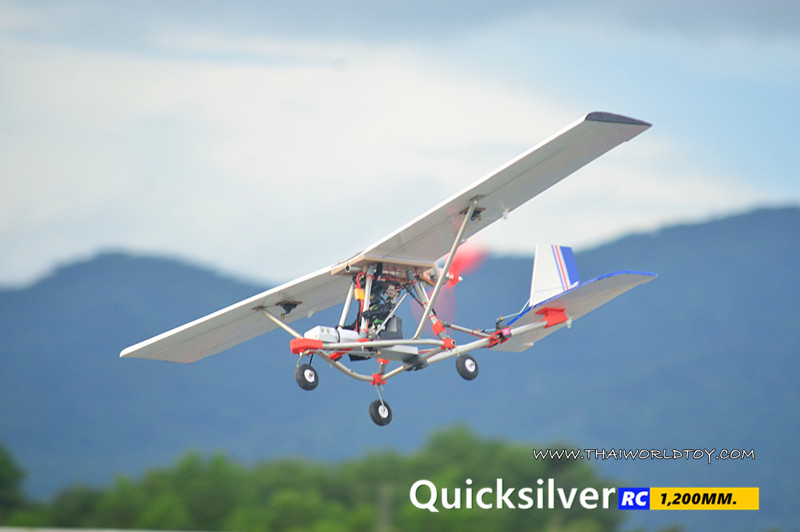 RC Quicksilver Aircraft 1,200mm. (ชุดPNP)