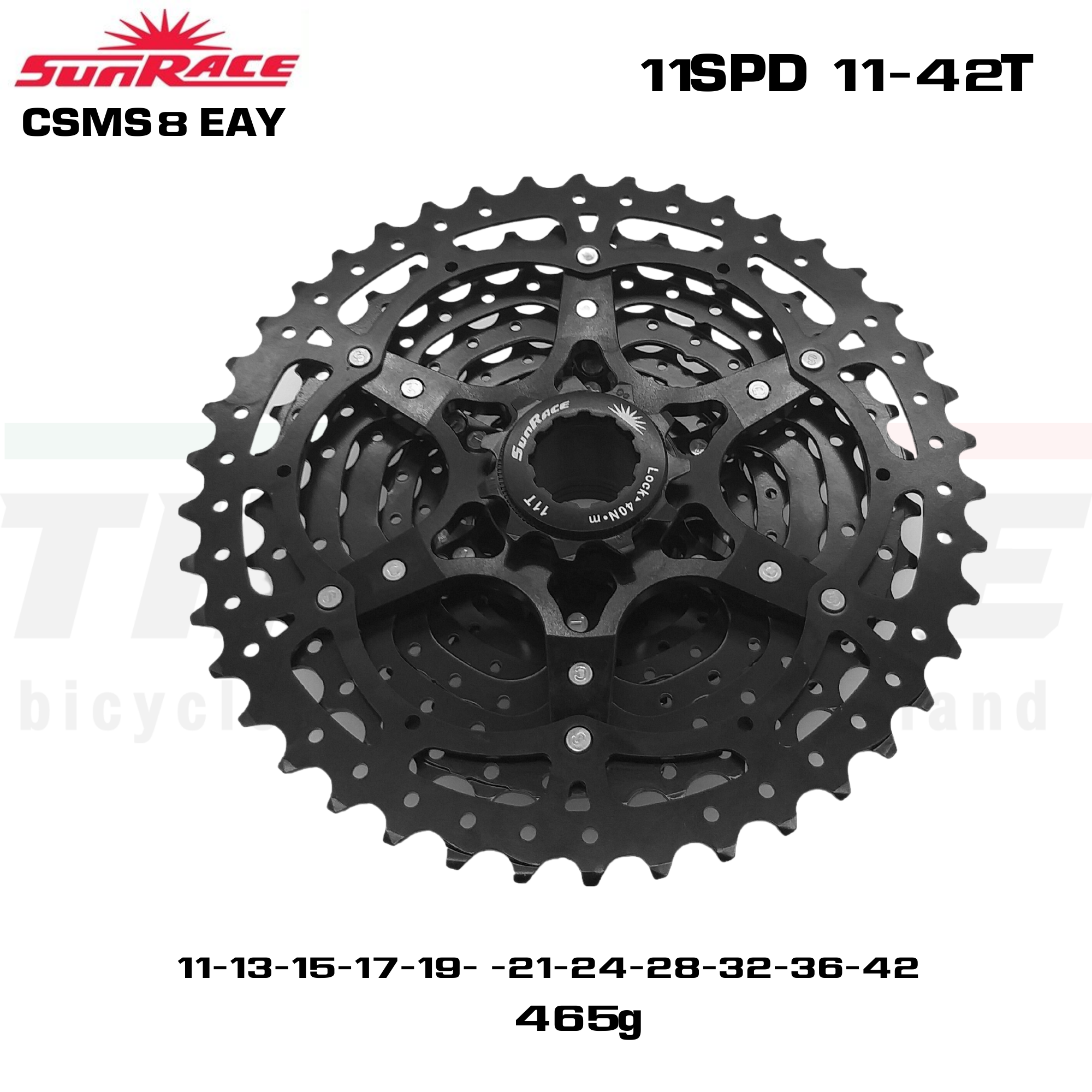 เฟืองจักรยาน SUNRACE CSMS8 EAY0 11SPD 11-42T