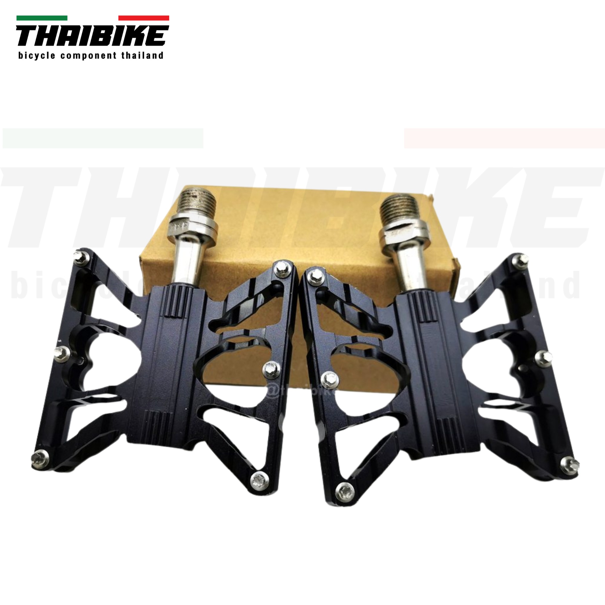 บันไดจักรยานอลูมิเนียม แบบแบริ่ง สุดลื่น ยี่ห้อ THAIBIKE 258