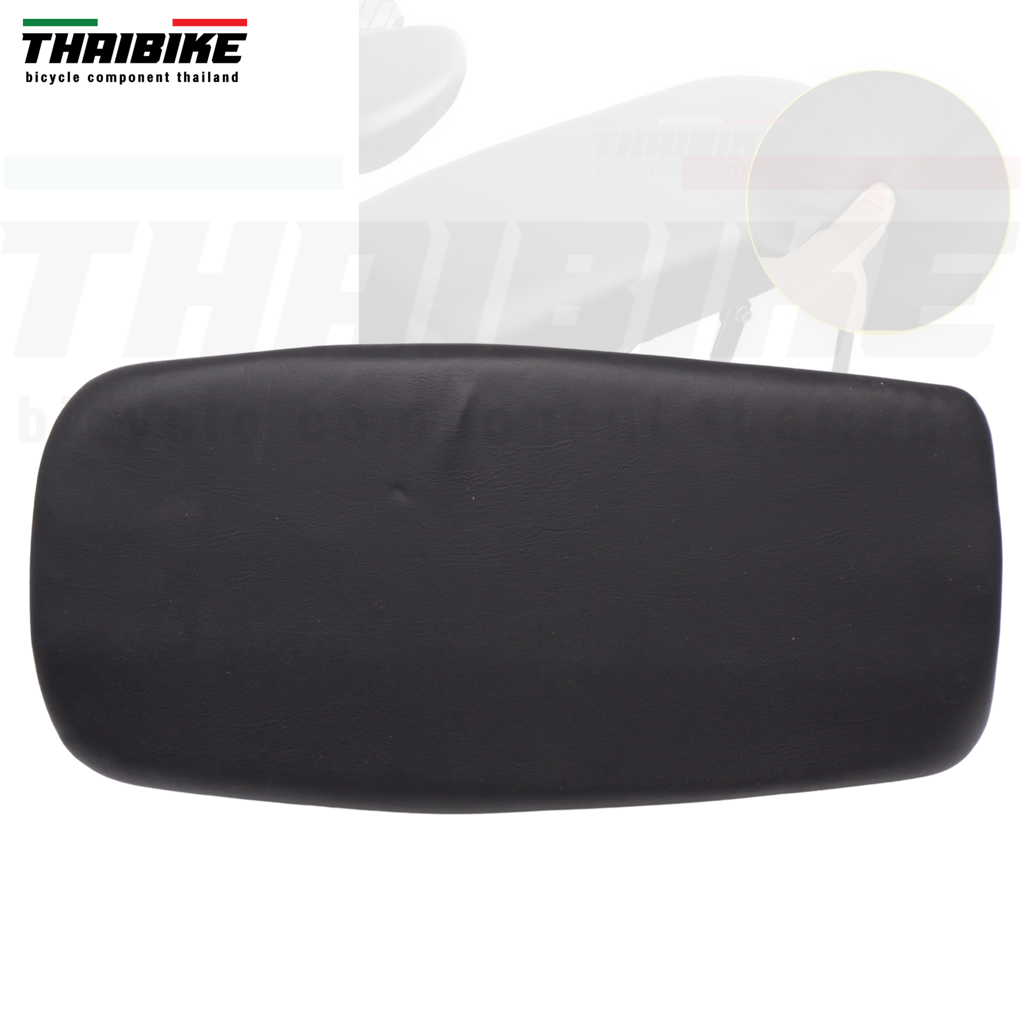 เบาะนั่งหลังสำหรับติดตะแกรงหลังจักรยาน แบบมีตัวล็อคล่าง