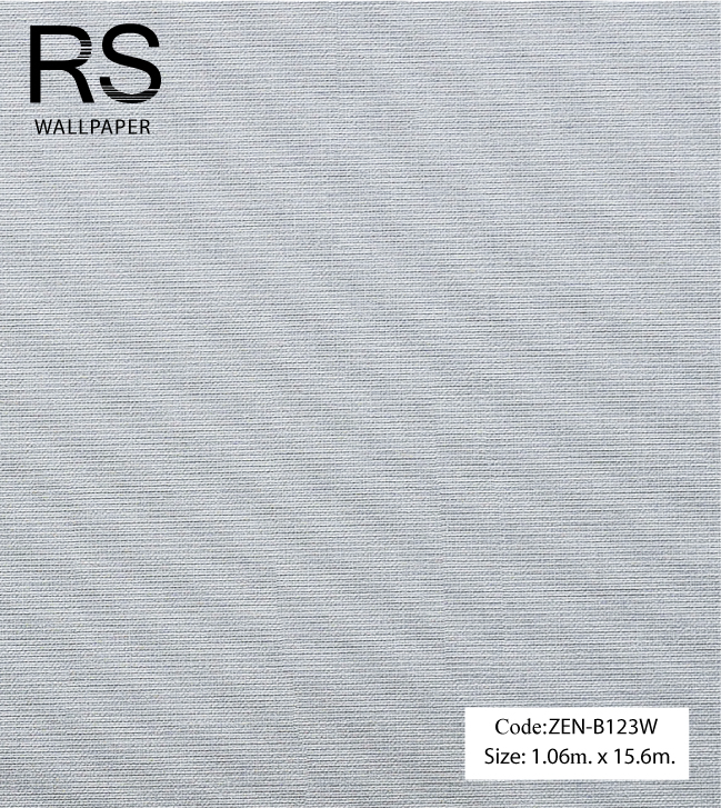 วอลเปเปอร์เทกเจอร์ผ้าโทนสีน้ำเงิน ZEN-B123W