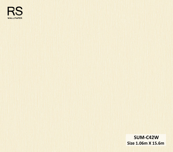 วอลเปเปอร์ สีครีม SUM-C42W