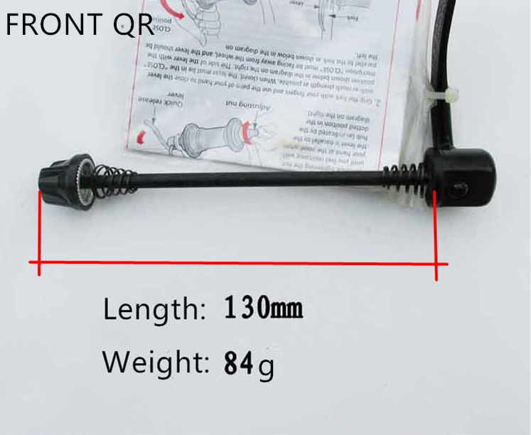 แกนปลดใส่จักรยานเสือหมอบ เสือภูเขา SHIMANO แกน 9 หน้า 100 หลัง 135