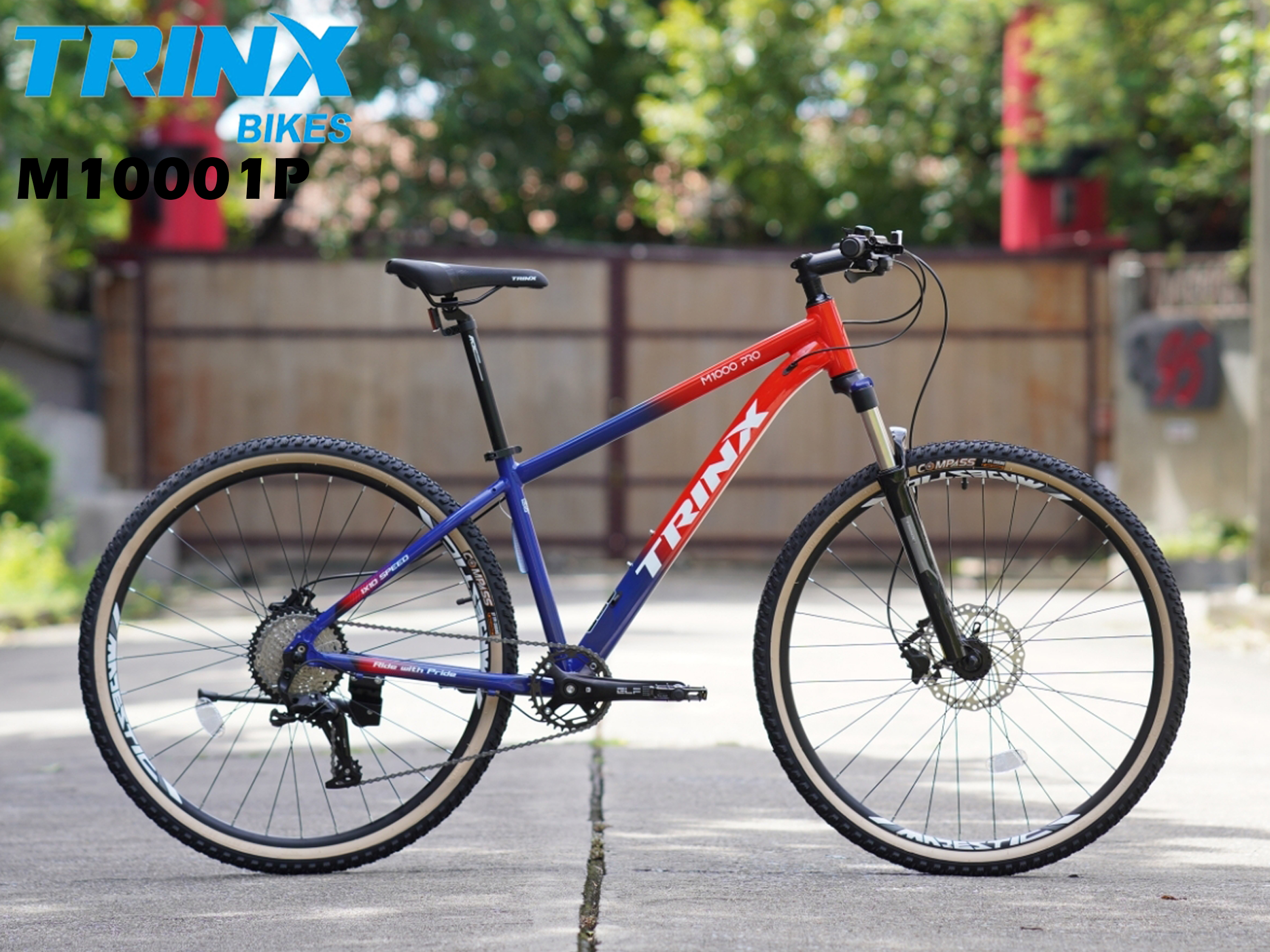 TrinX : M1000 Pro เสือภูเขาเฟรมอลูฯ 29" ซ่อนสาย 10 สปีด ดิสเบรคน้ำมัน