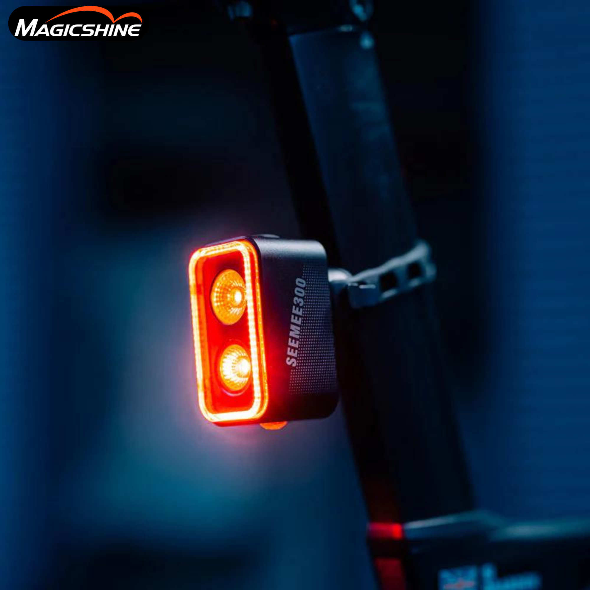 ไฟท้ายจักรยาน300ลูเมนส์ Magicshine Seemee 300เซ็นเซอร์เบรคอัจฉริยะ