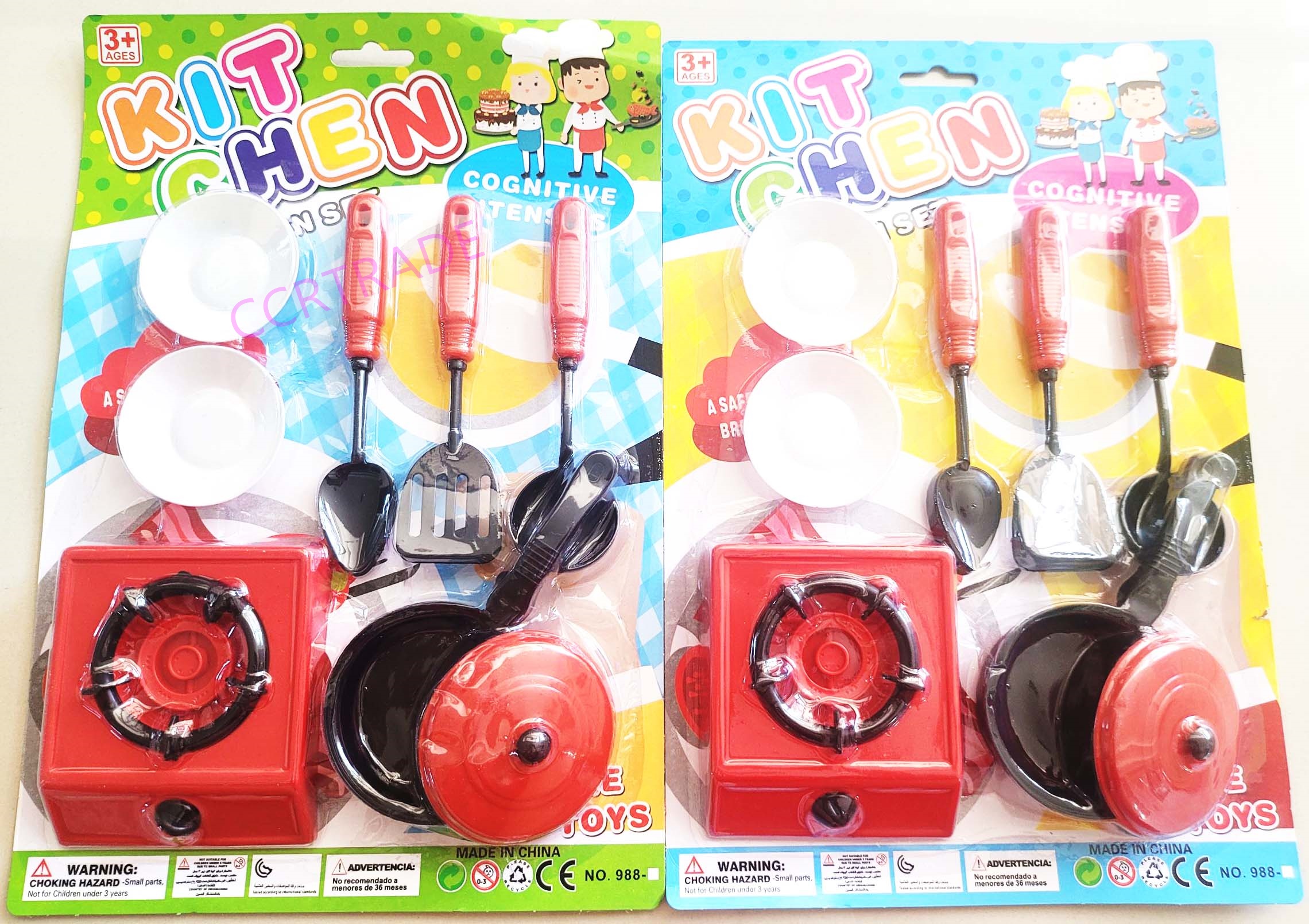 ชุดครัวดำแดง+กะทะแผงใหญ่ 31 ซม.