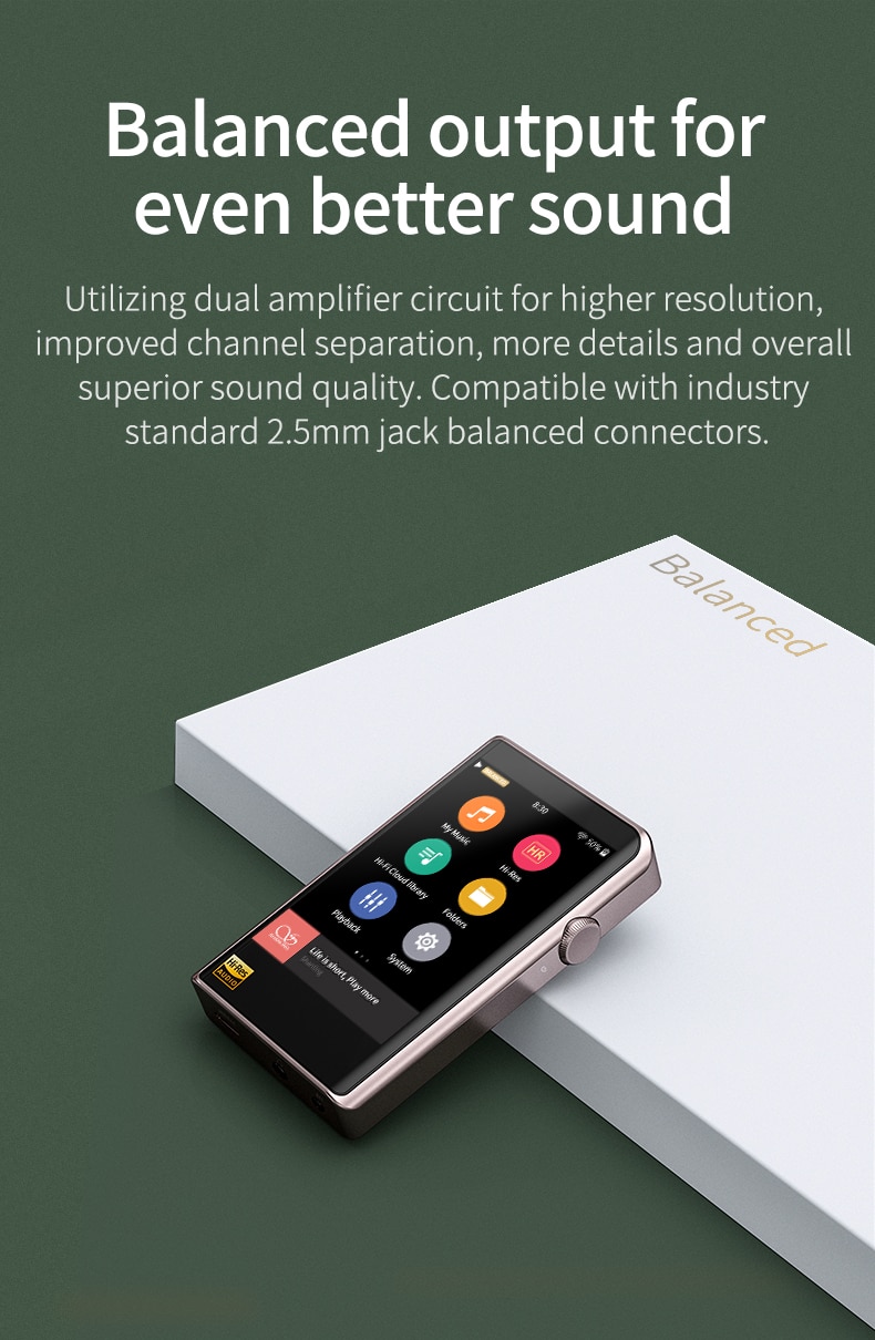 ขาย SHANLING M2x DAP พกพา ชิป AK4490x2 รองรับ Hi-Res ประกันศูนย์ไทย