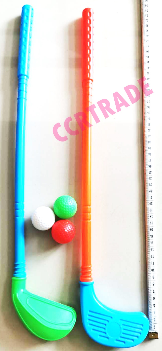 ชุดไม้กอล์ฟ 2 ชิ้น+ลูกถุงตาข่าย 54 ซม.