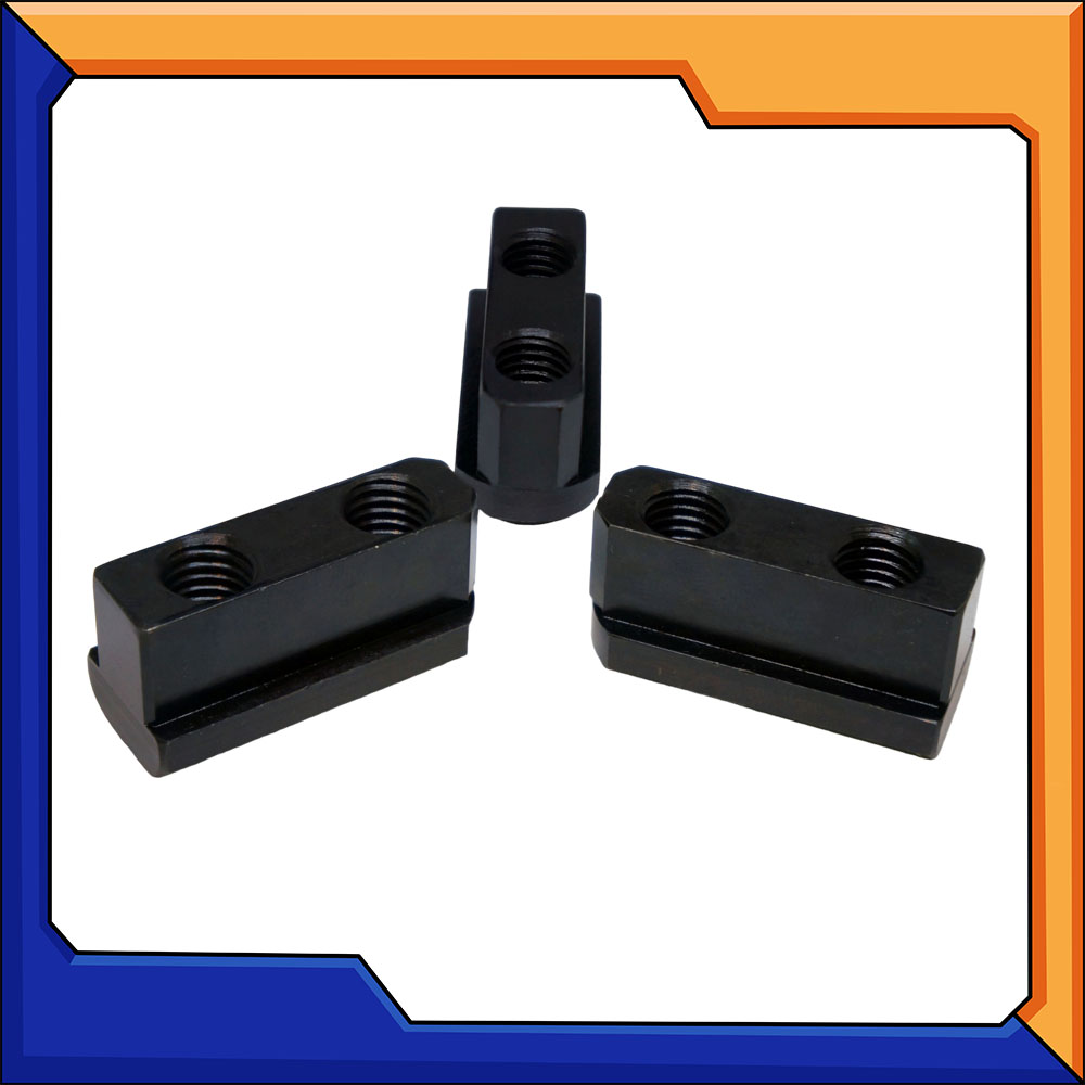 T–NUT,T-Slot สำหรับเครื่องกลึง CNC ขนาดพิเศษ สามจับ 8"