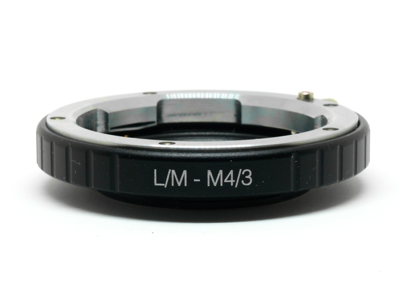 LM-M4/3 Adapter Leica M Mount Lens to Olympus Panasonic MFT M4/3 Camera