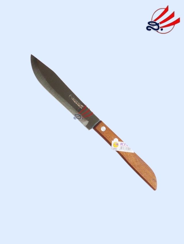 Kiwi Knife มีดKiwi มีดหัวบัวสแตนเลสกีวี 245 ด้ามไม้ 5"