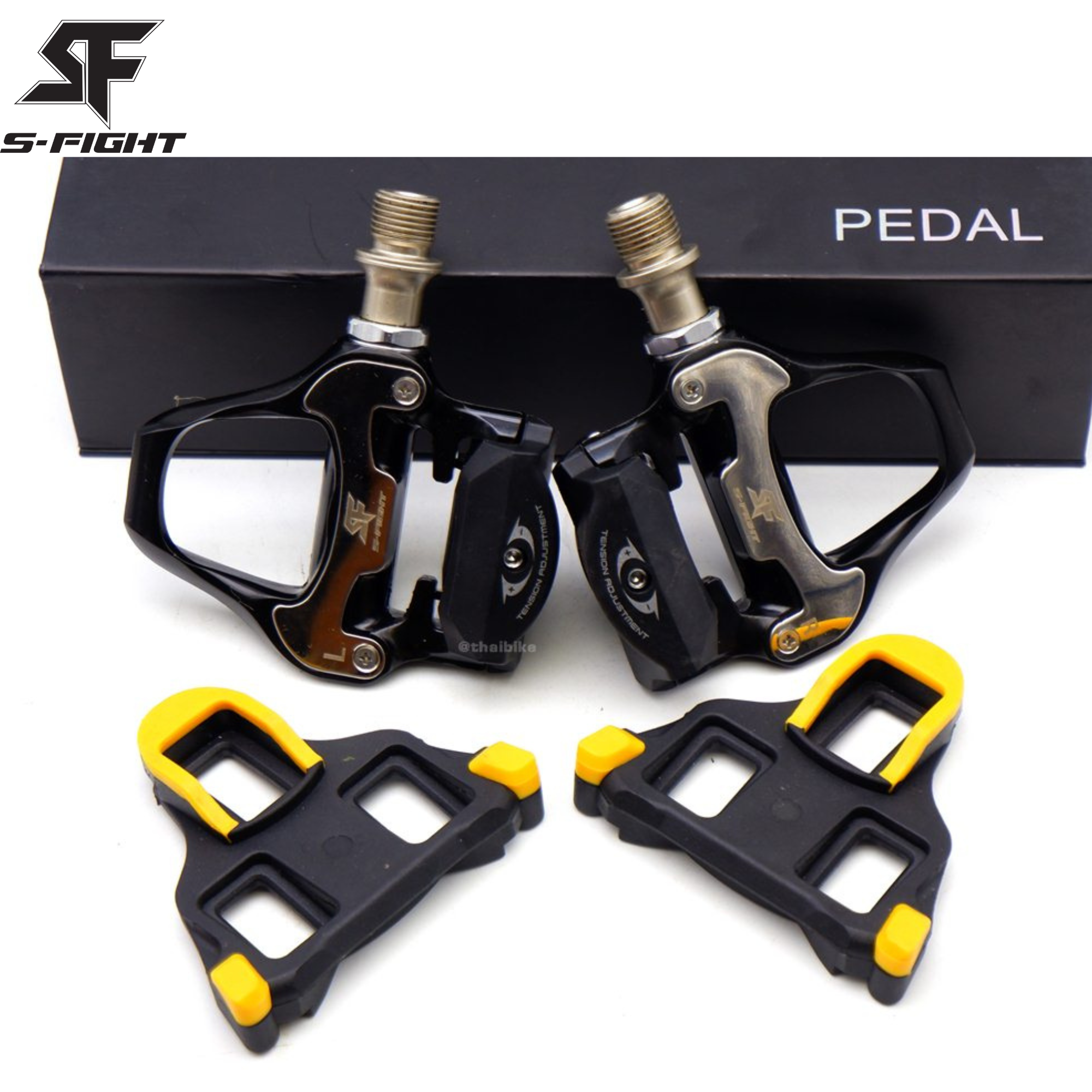 บันไดคลีทเสือหมอบ S-FIGHT ใส่เสือหมอบ รุ่น RD2 ใช้คลีทเดียวกับ SHIMANO