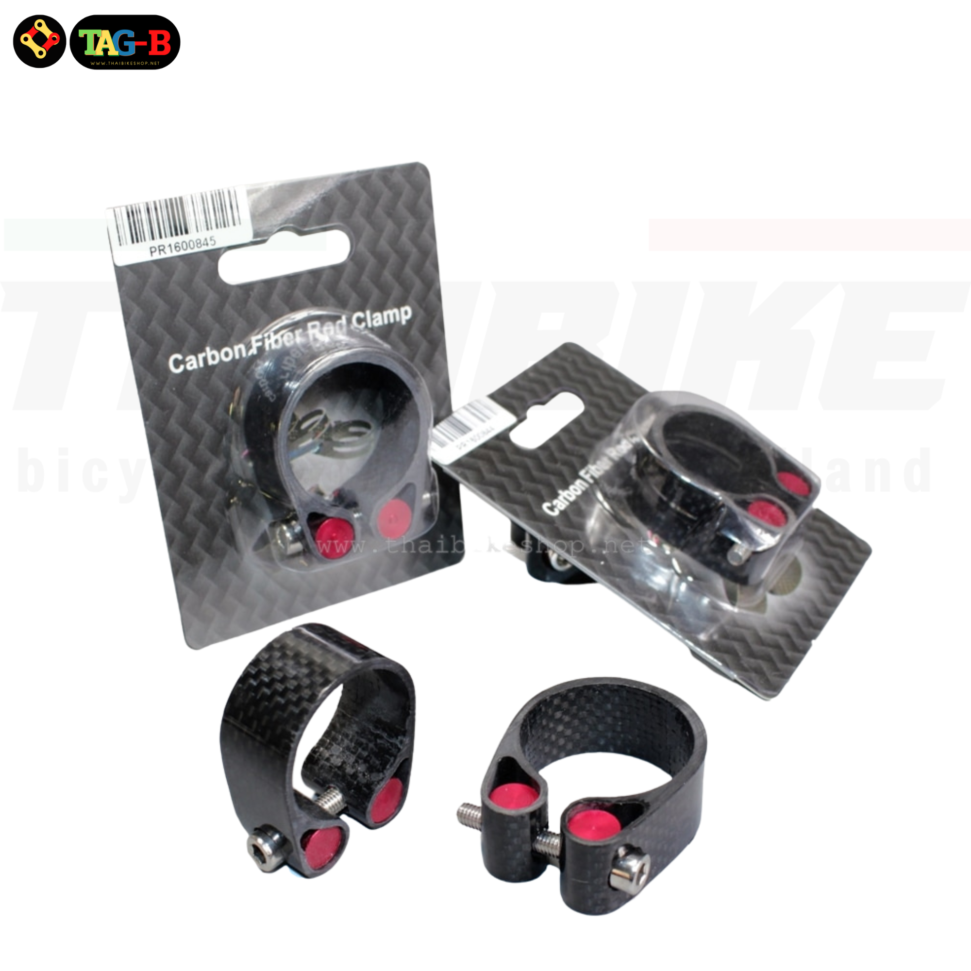 รัดหลักอานคาร์บอน EC90 รัดหลักอานจักรยานแบบปลดช้า 34.9/31.8