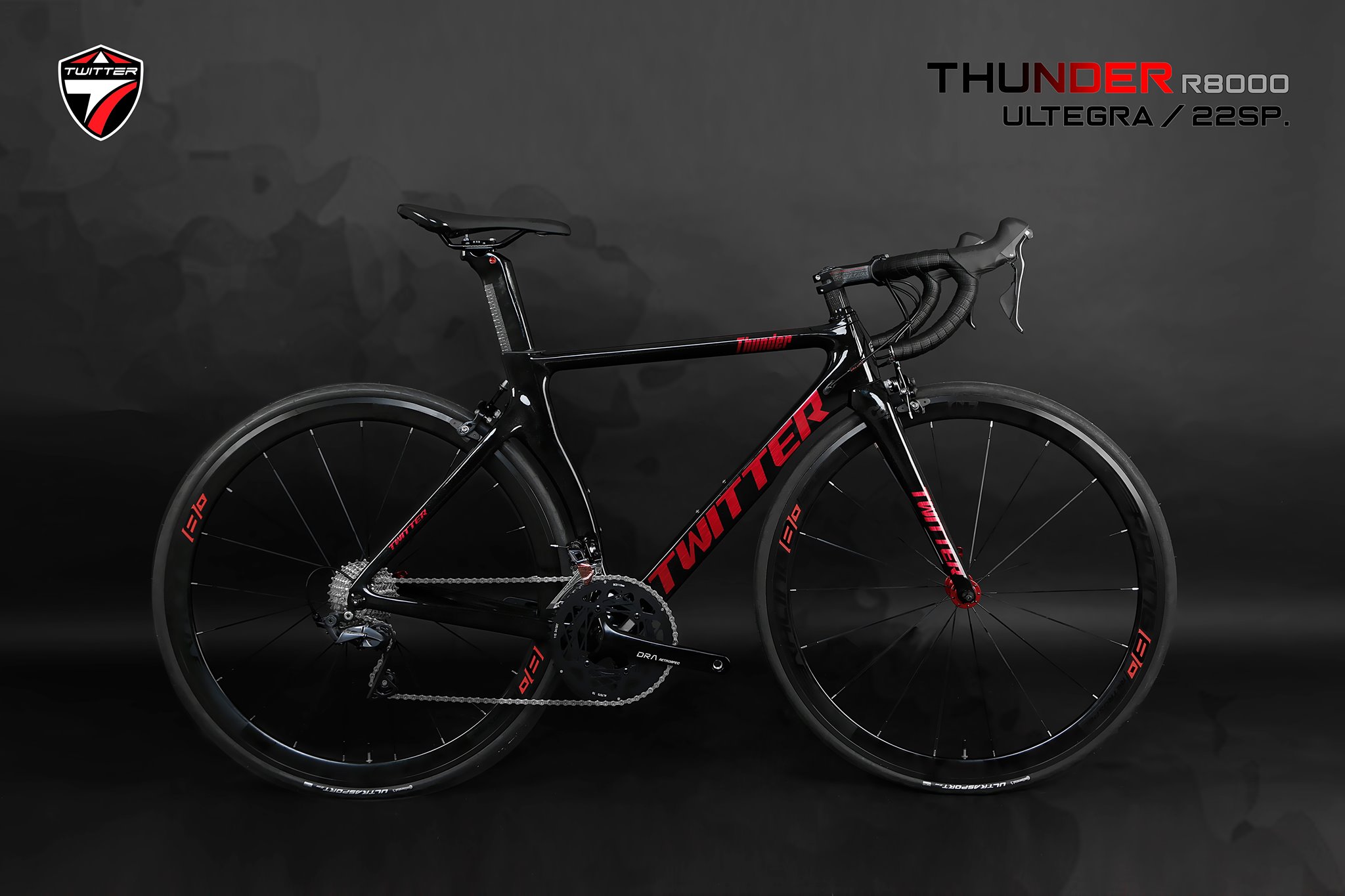 จักรยานเสือหมอบคาร์บอน TWITER CARBON THUNDER