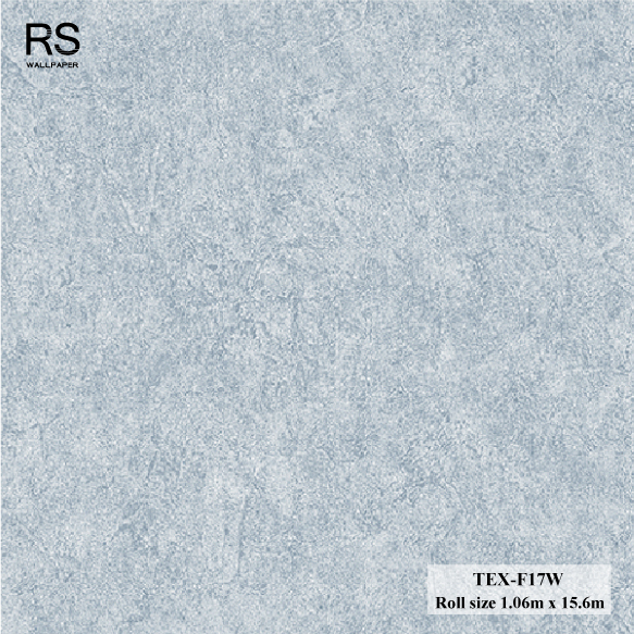 วอลเปเปอร์ สีฟ้าอมเทา TEX-F17W