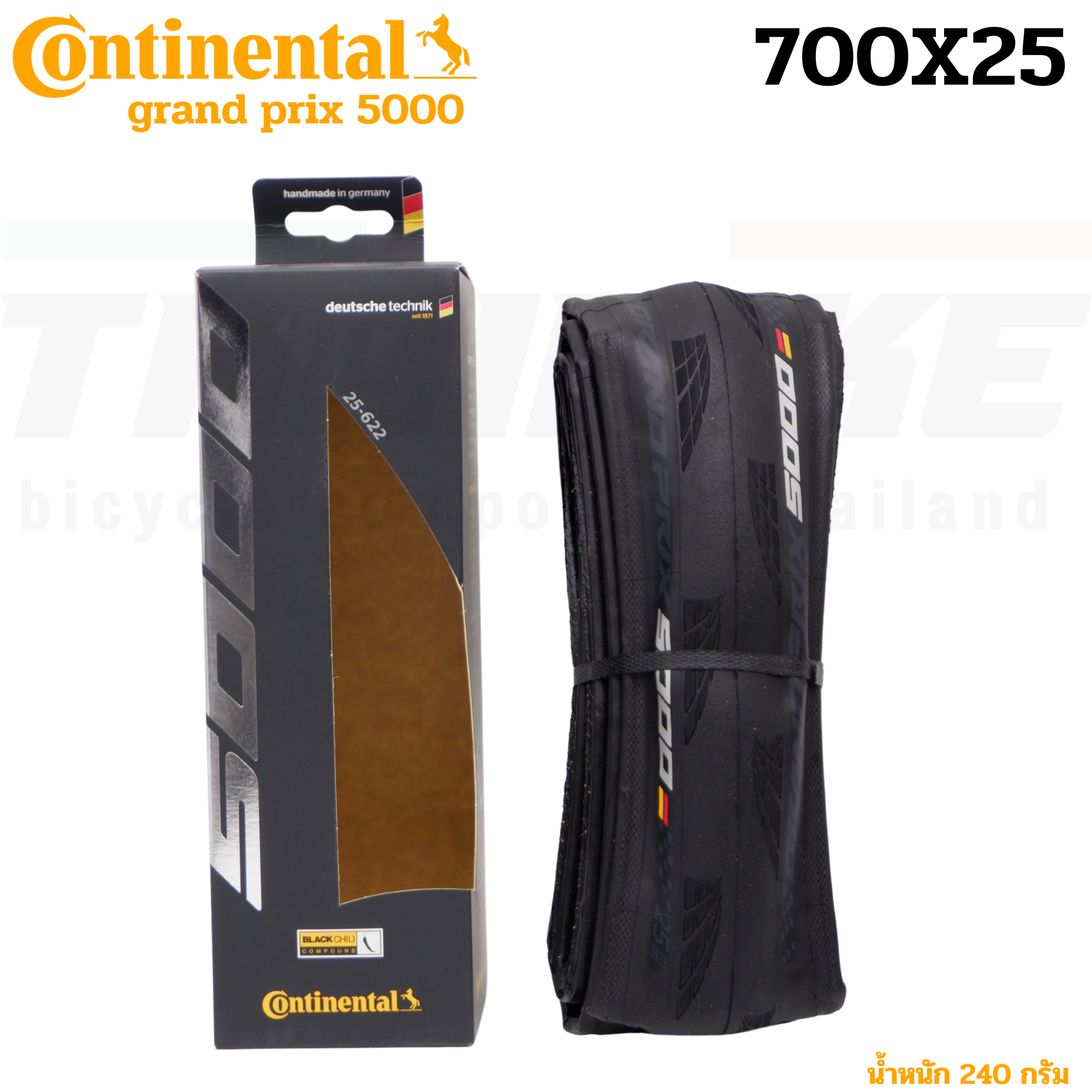 ยางนอกจักรยานเสือหมอบ Continental Grand Prix GP5000 tire 700x23/25/28