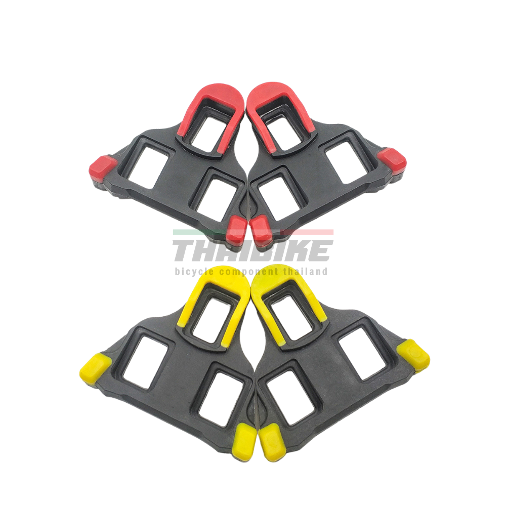 แผ่นคลีตใส่รองเท้าสำหรับเสือหมอบ THIAIIBKE รองรับ SHIMANO แบบแยกองศา