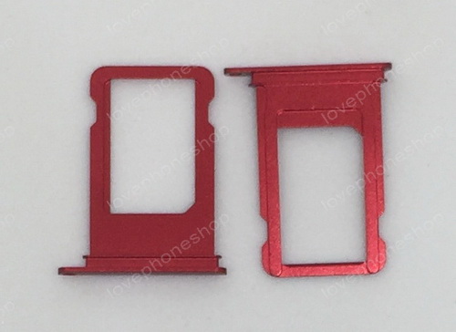 ถาดใส่ซิม Sim Card Tray Original Genuine สำหรับ iPhone 7 สีแดง (ส่งฟรี)