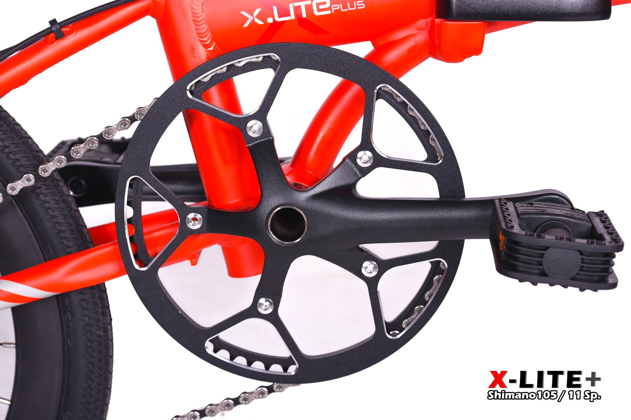 จักรยานพับรุ่นใหม่จาก Backer BACKER รุ่น X-LITE PLUS 20 นิ้ว SHIMANO 105