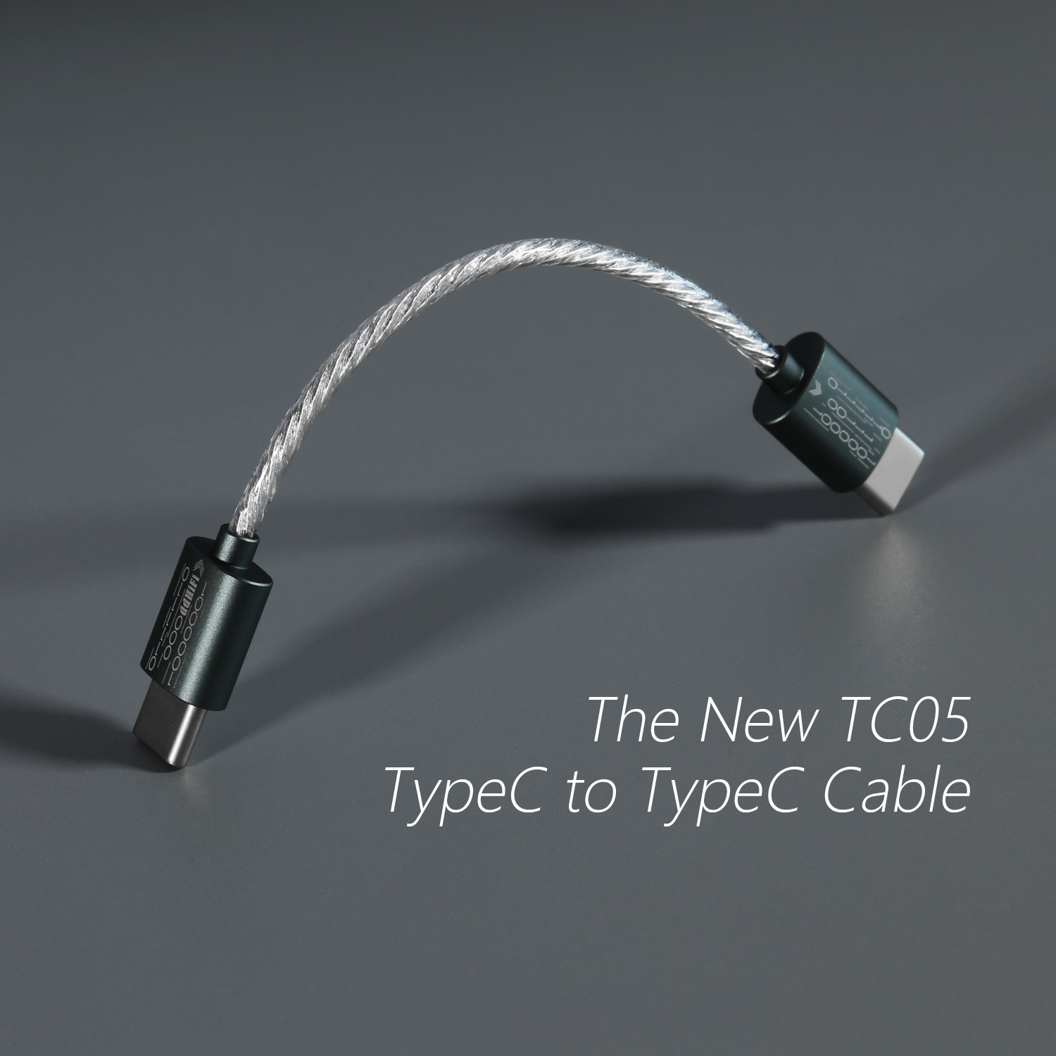 ขาย DD TC05 V2 สายแปลง TypeC เป็น TypeC สาย OCC ชุบเงิน