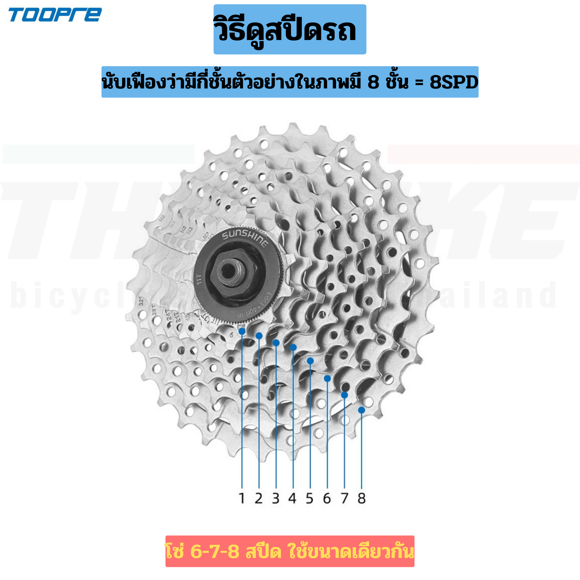 ข้อต่อโซ่ปลดเร็วจักรยาน TOOPRE/AQQ คีมปลด 6 7 8 9 10 11 12 สปีด