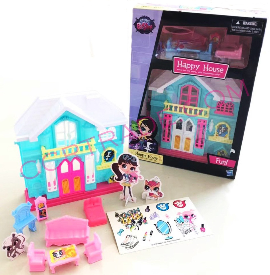 บ้านตุ๊กตาลิตเติ้ลเพ็ตช็อปกล่อง 21.5x30 ซม.(1x3)
