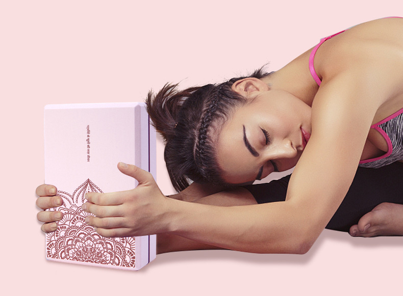 Yoga Block บล็อคโยคะ EVA 200 g อย่างดี แน่นทนทาน
