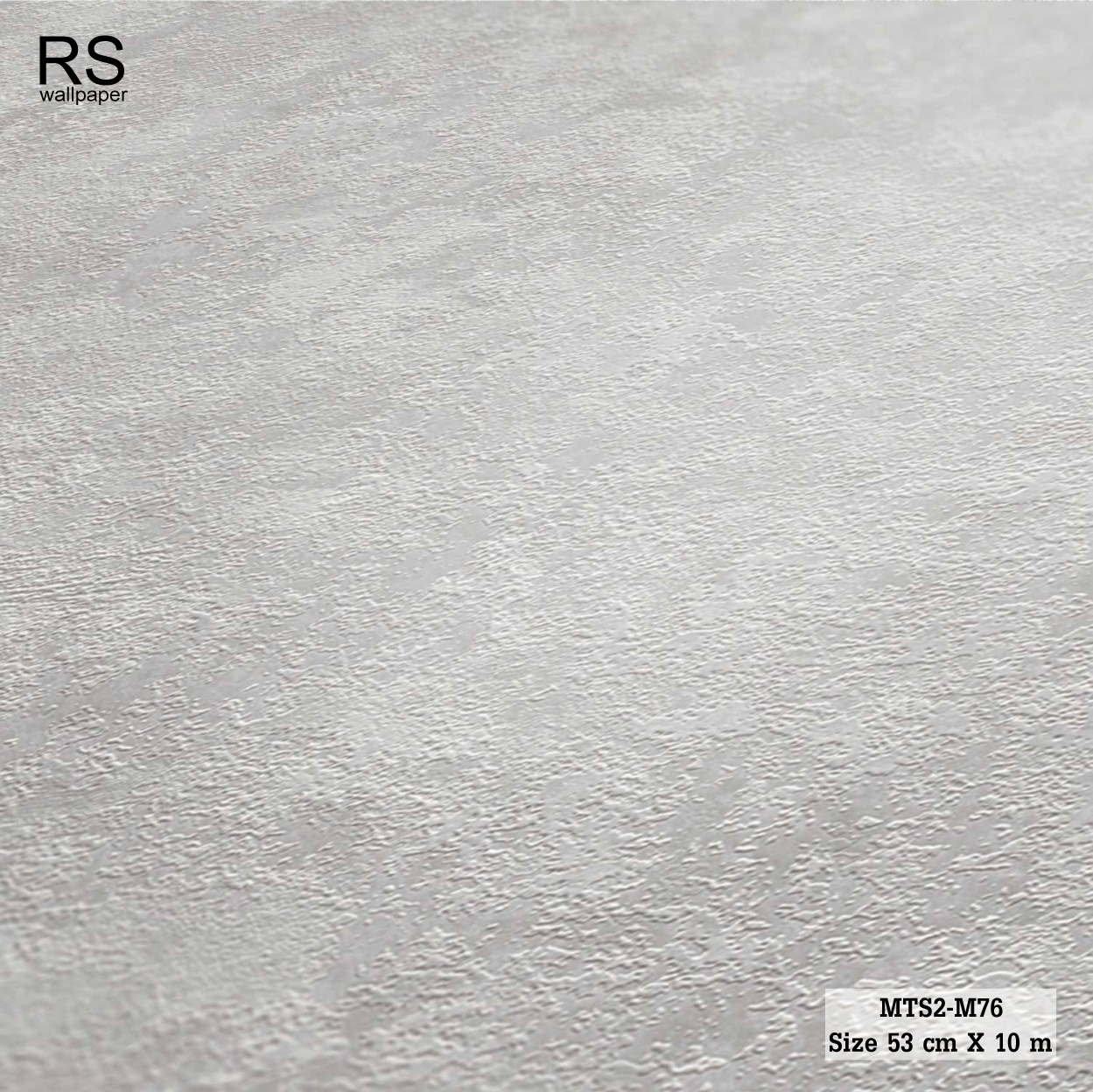 วอลเปเปอร์ ลายปูนเปลือยสีเทา MTS2-M76