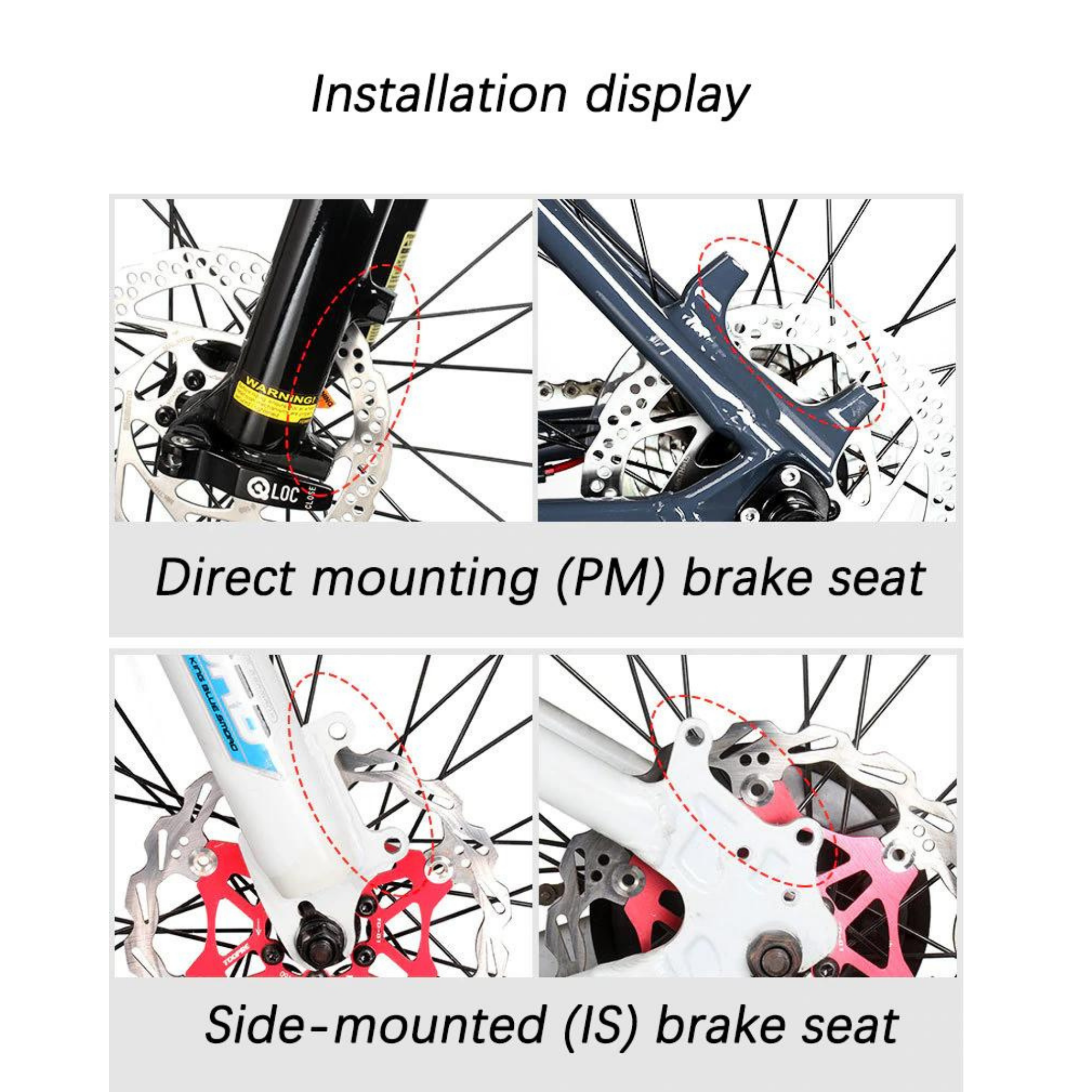 ชุดดิสเบรคจักรยานแบบดึงสาย TOOPRE F160/R140 F180/R160