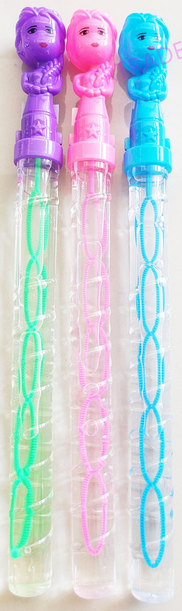 กระบองเป่าฟองเจ้าหญิงสีสด 35.5 ซม.(1x24)