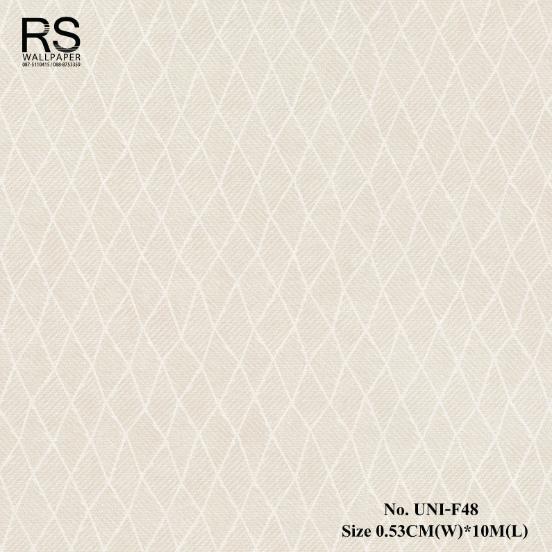 วอลเปเปอร์ติดผนัง สไตล์โมเดิร์น สีน้ำตาล No.UNI-F48
