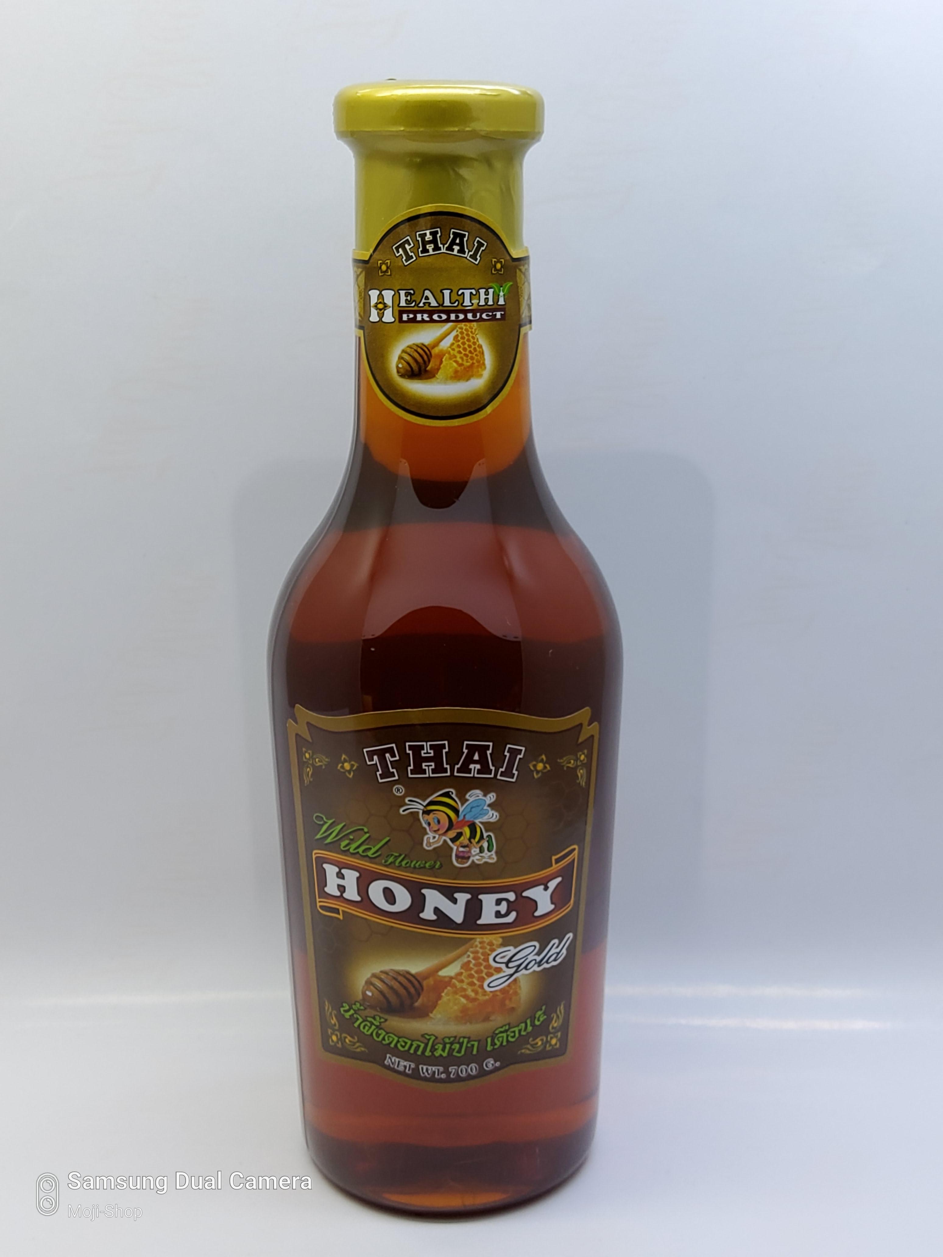 น้ำผึ้งดอกไม้ป่าเดือน 5 จากธรรมชาติแท้ 100% ขนาด 700 ml.