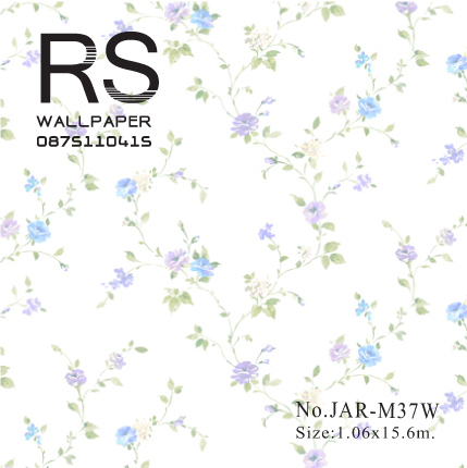 วอลเปเปอร์ลายดอกไม้ JAR-M37W