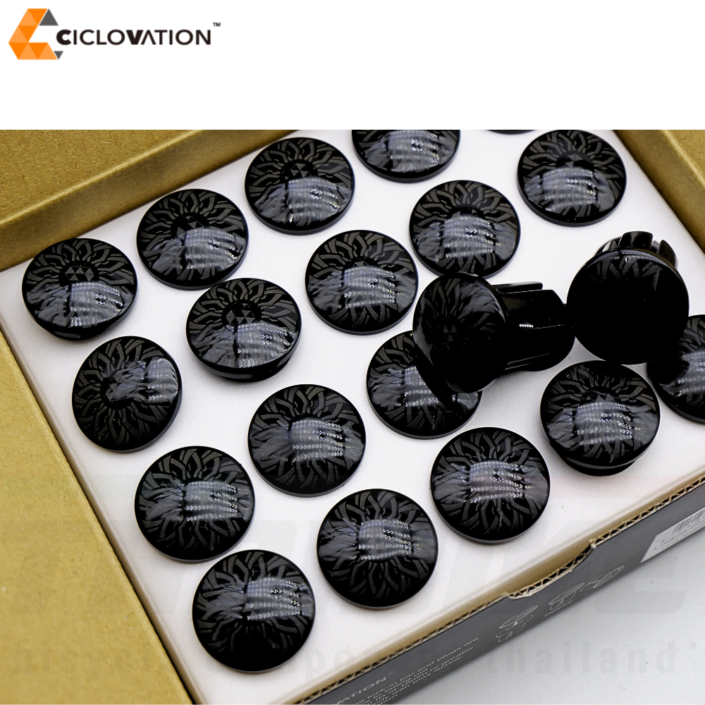 จุกฝาปิดปลายแฮนด์จักรยาน ยี่ห้อ CICLOVATION รุ่น Advanced UFO Turbo End Plugs