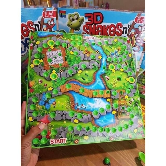 เกมบันไดงู 3d เกมบันไดงูสามมิติ พร้อมส่งจากไทย