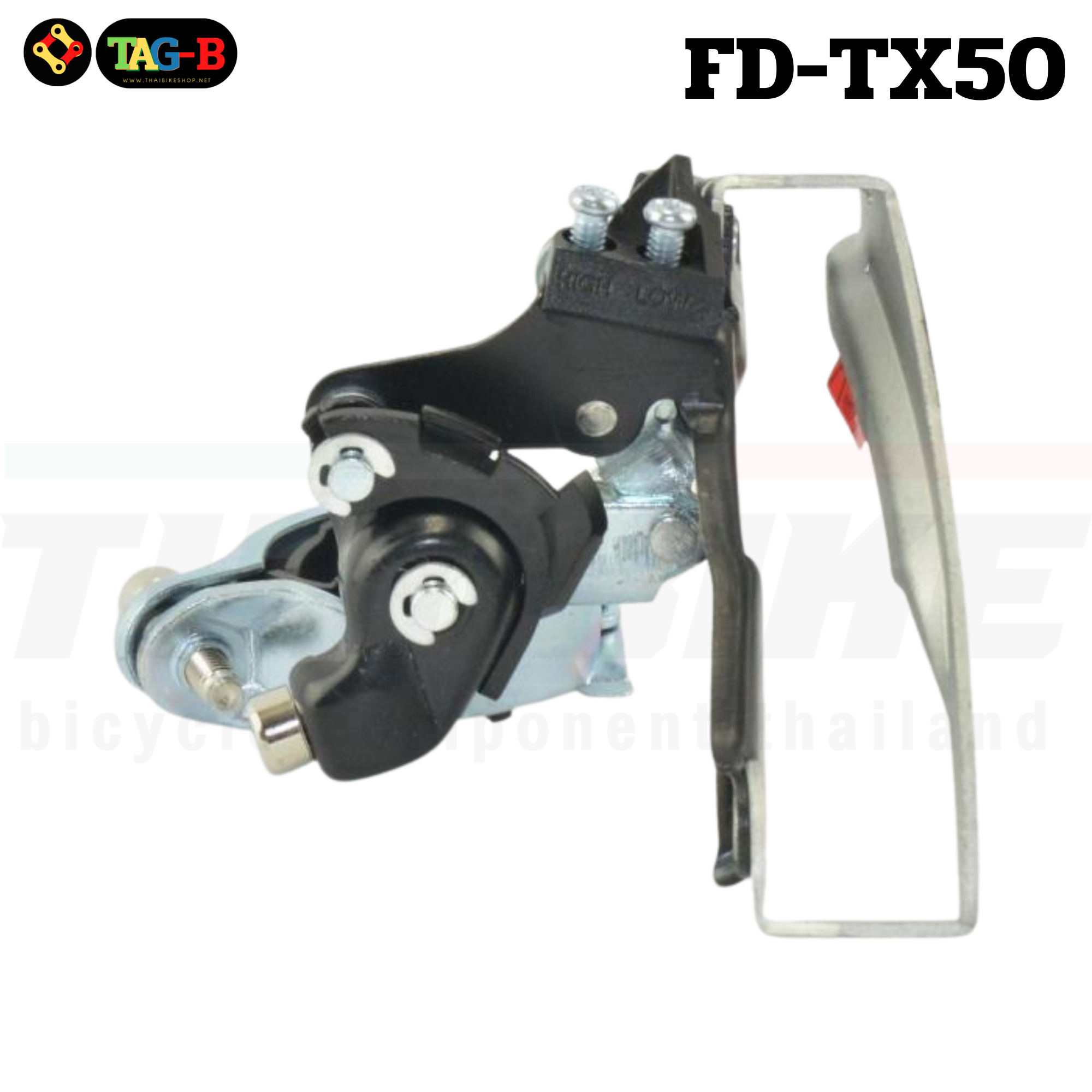 สับจานจักรยาน Shimano Tourney FD-TX50 Mountain Bike Clamp-On Front Derailleur 31.8mm/34.9mm