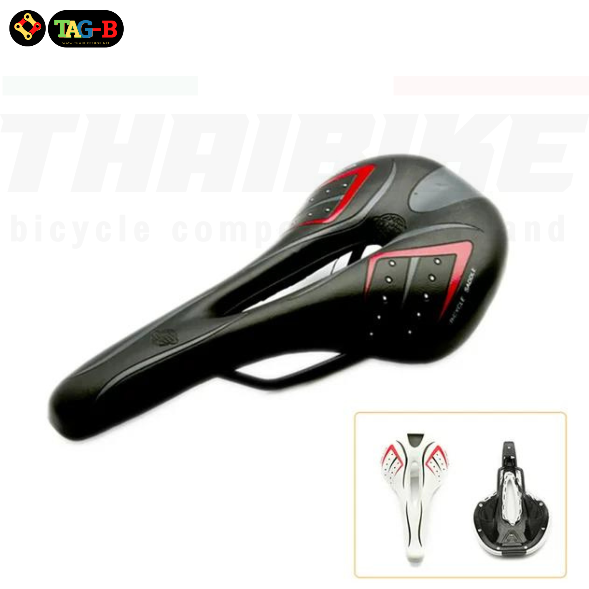 LT รุ่น 02 อานจักรยานลวดลายสุดโมเดิร์น นั่งสบายมีสไตล์