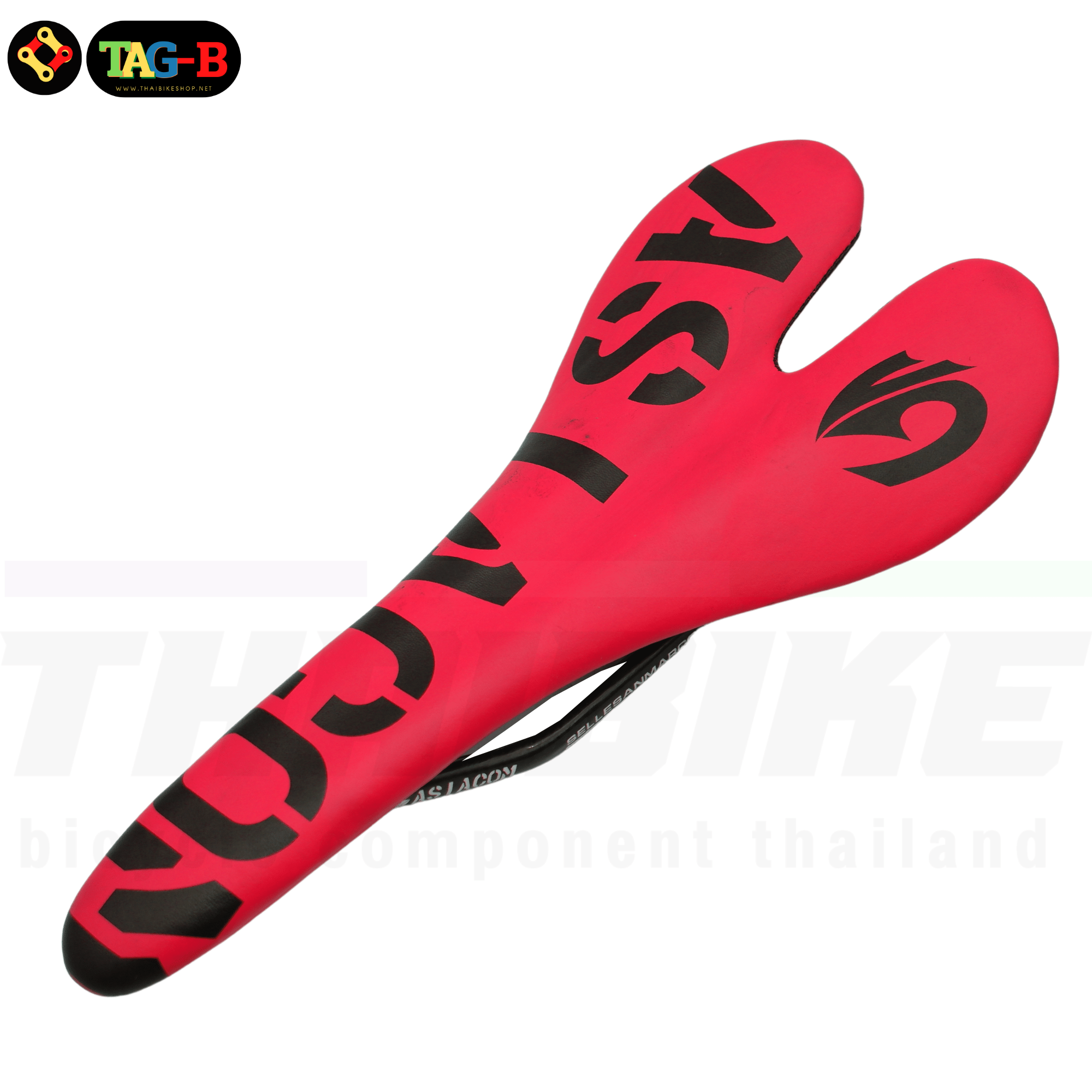 อานคาร์บอน ASIACOM แบบหุ้มหนัง อานจักรยาน เบาะจักรยาน